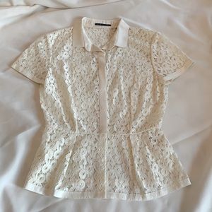 Ellie Tahari Lace Top